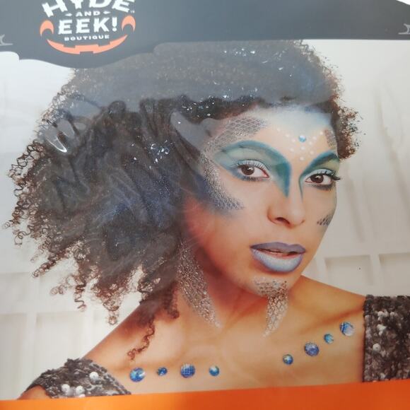 2 Packages – Mermaid Tattoo & Gem Costume Makeup Kit – Hyde & EEK! Boutique - Picture 3 of 6